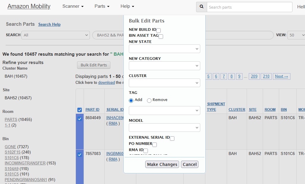 Before: Manual EnO tagging process